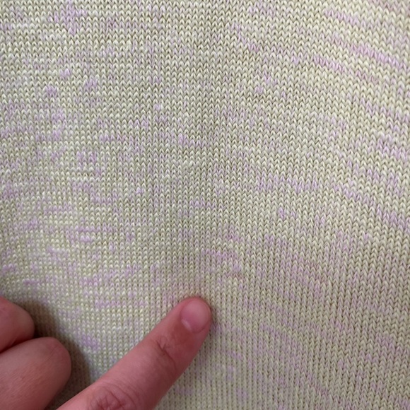 TNA Knit Oversized Racerback Tank M Pale Neon Green - Picture 14 of 15